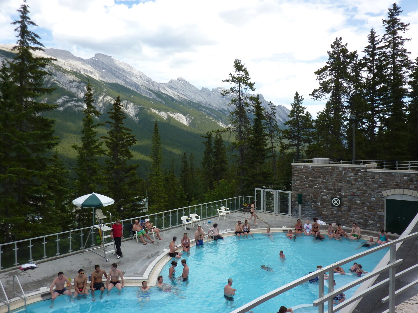 Banff Upper Hot Springs pool